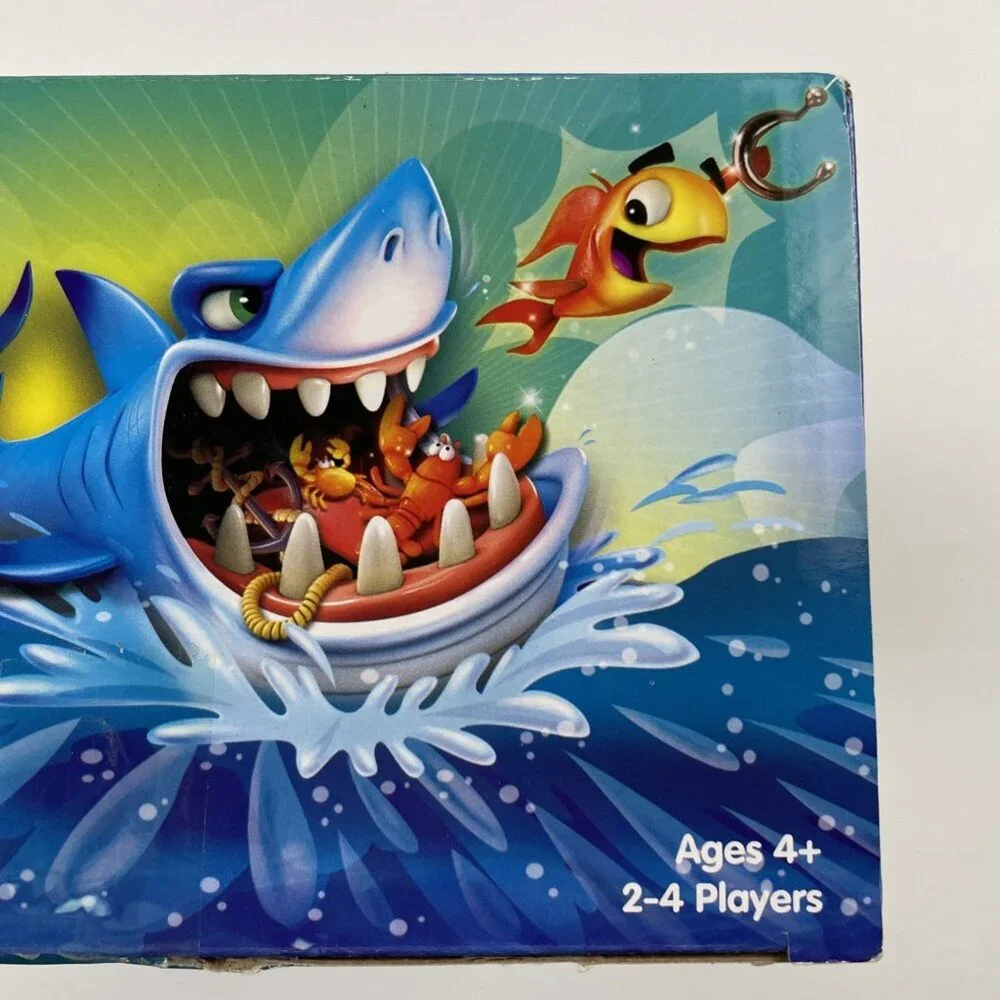 Pressman Toys Shark Bite Game 2-4 Players Age 4 & Up Brand New Factory